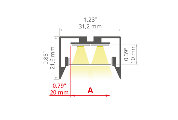 LED Pendelleuchte GIZA-LL-ZMG